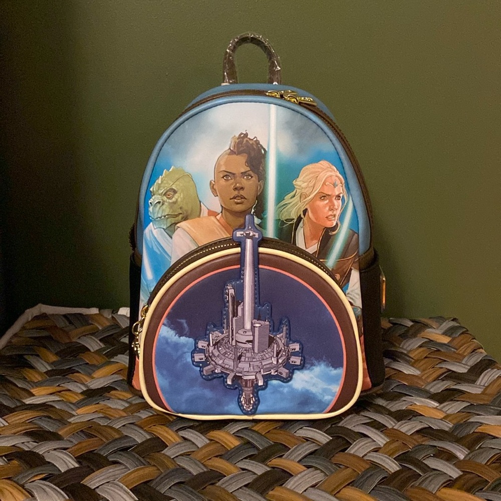 Loungefly Disney Star Wars The High Republic Comic Cover Mini Backpack NWT